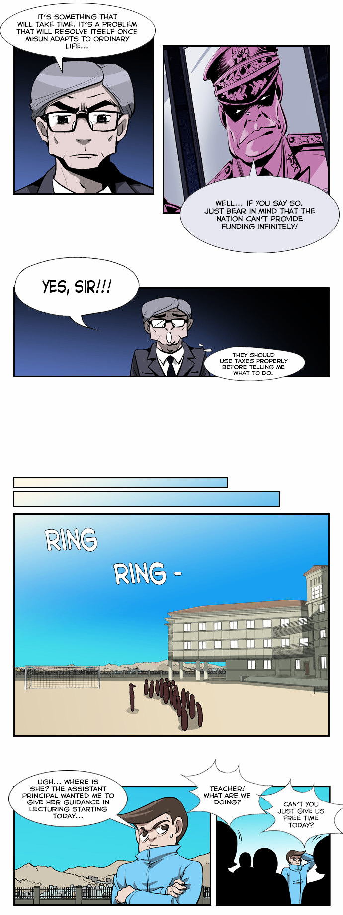 Misun Impossible Chapter 3 page 7 - Chapter 3 : Task 03: That Teacher! Lectures!!!