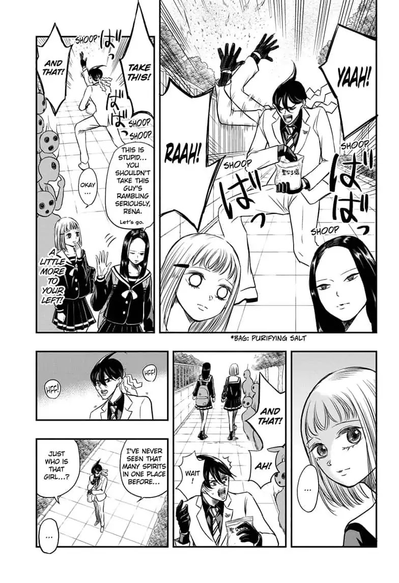 Mitama Security: Spirit Busters Chapter 1 page 11 - Chapter 1: code 1/ The Man Called Joh Mitama