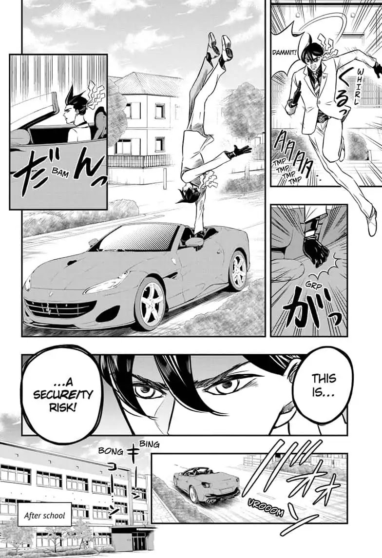 Mitama Security: Spirit Busters Chapter 1 page 12 - Chapter 1: code 1/ The Man Called Joh Mitama