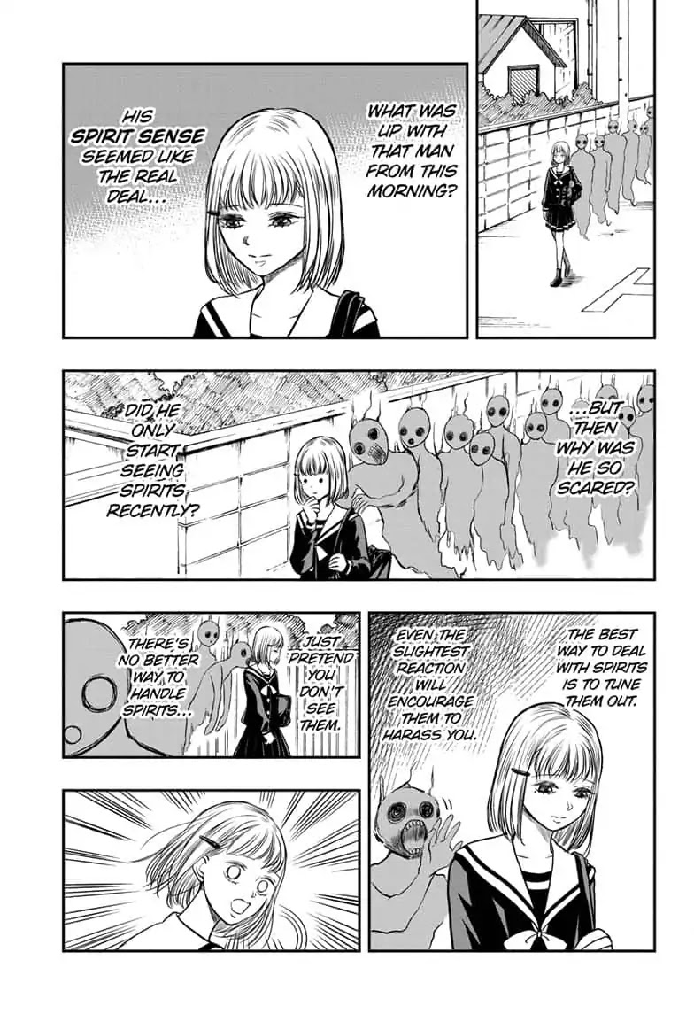 Mitama Security: Spirit Busters Chapter 1 page 13 - Chapter 1: code 1/ The Man Called Joh Mitama