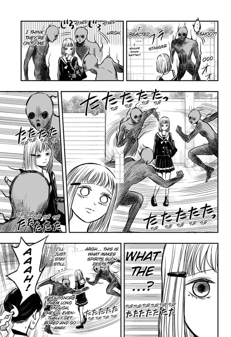Mitama Security: Spirit Busters Chapter 1 page 15 - Chapter 1: code 1/ The Man Called Joh Mitama