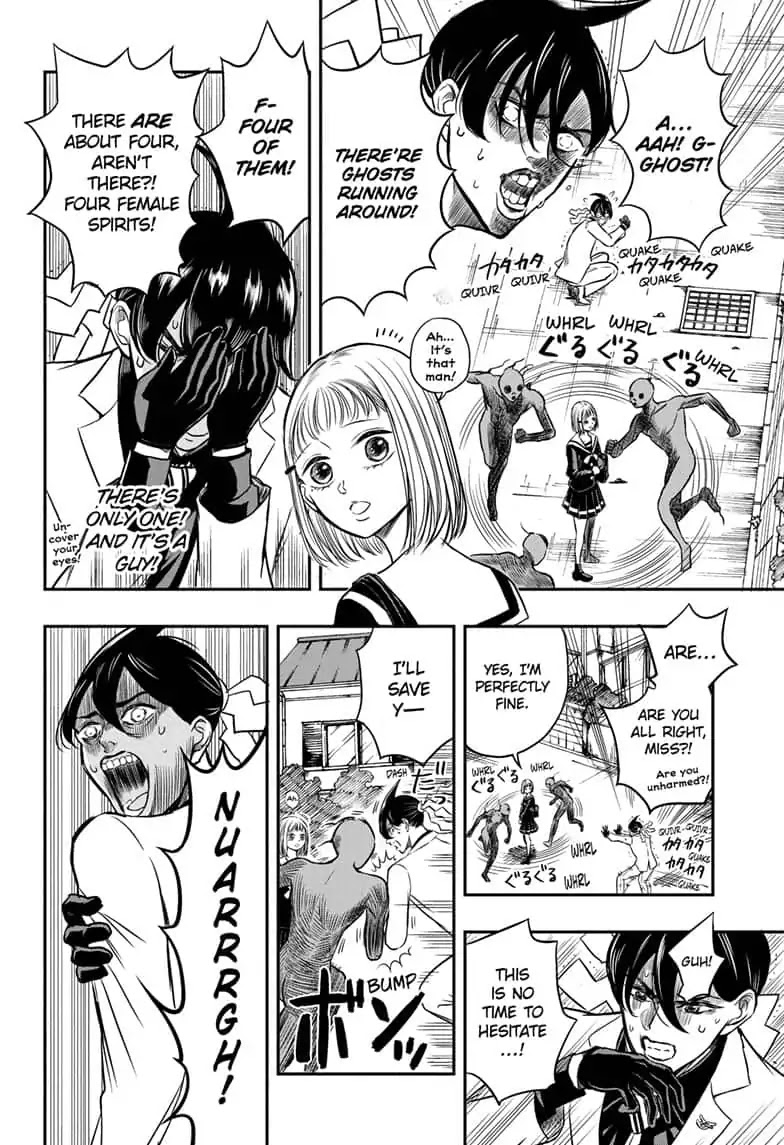 Mitama Security: Spirit Busters Chapter 1 page 16 - Chapter 1: code 1/ The Man Called Joh Mitama