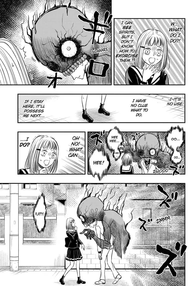 Mitama Security: Spirit Busters Chapter 1 page 21 - Chapter 1: code 1/ The Man Called Joh Mitama