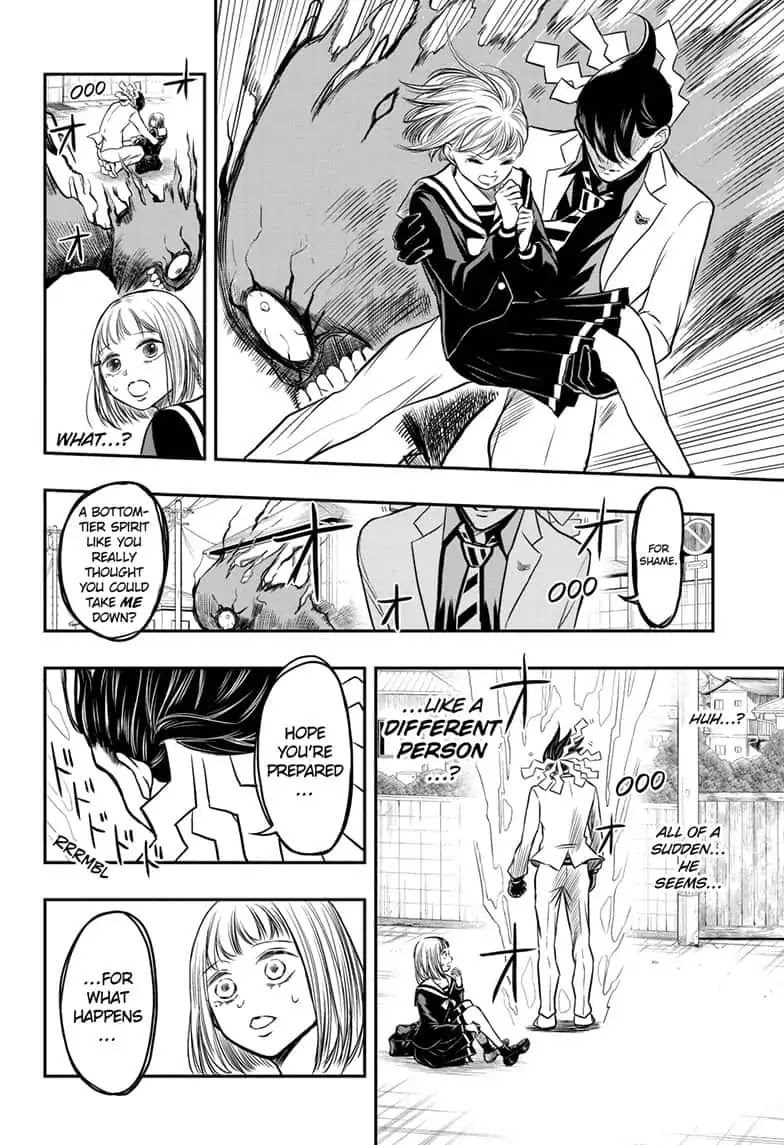 Mitama Security: Spirit Busters Chapter 1 page 24 - Chapter 1: code 1/ The Man Called Joh Mitama