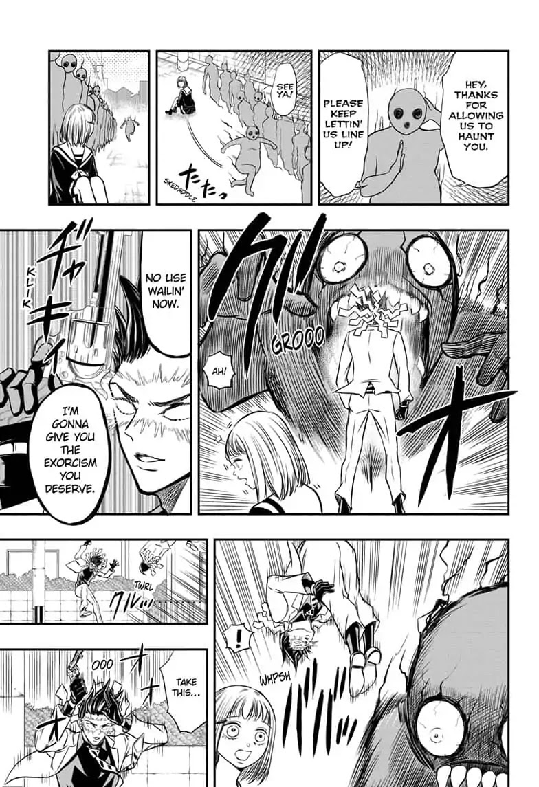 Mitama Security: Spirit Busters Chapter 1 page 27 - Chapter 1: code 1/ The Man Called Joh Mitama