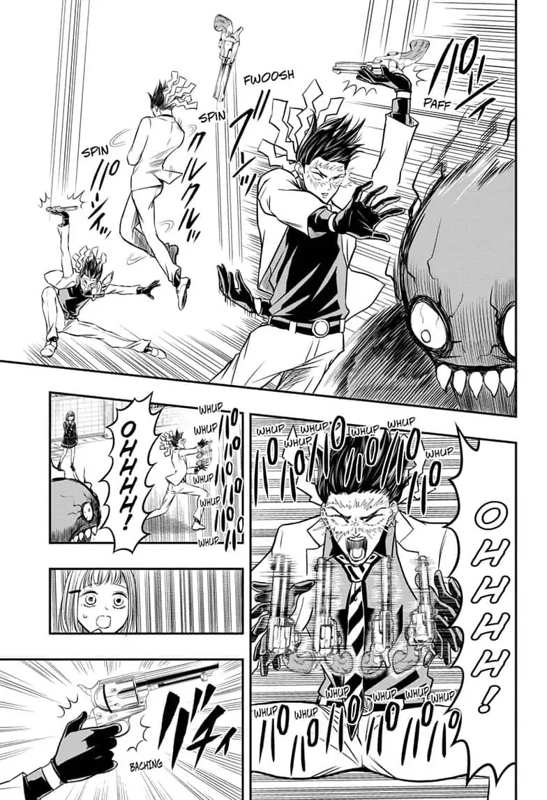 Mitama Security: Spirit Busters Chapter 1 page 29 - Chapter 1: code 1/ The Man Called Joh Mitama