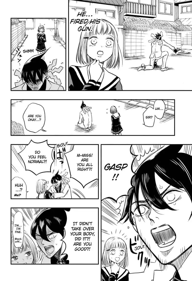 Mitama Security: Spirit Busters Chapter 1 page 34 - Chapter 1: code 1/ The Man Called Joh Mitama