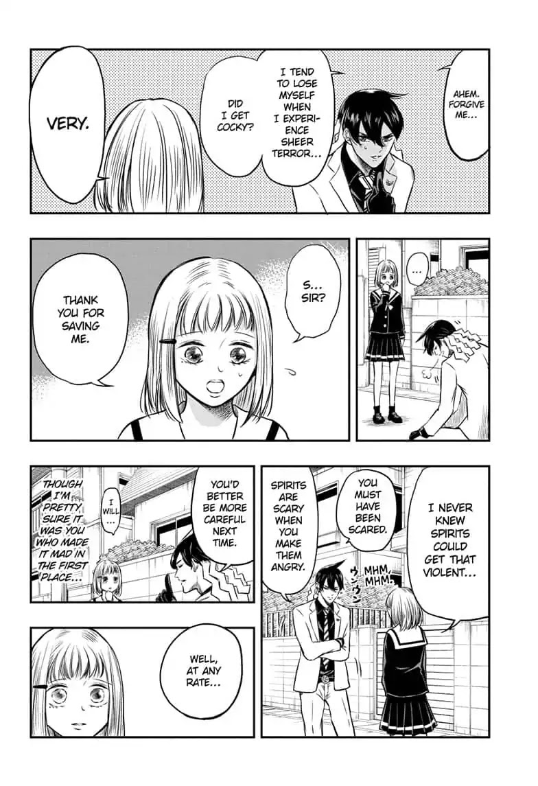 Mitama Security: Spirit Busters Chapter 1 page 36 - Chapter 1: code 1/ The Man Called Joh Mitama