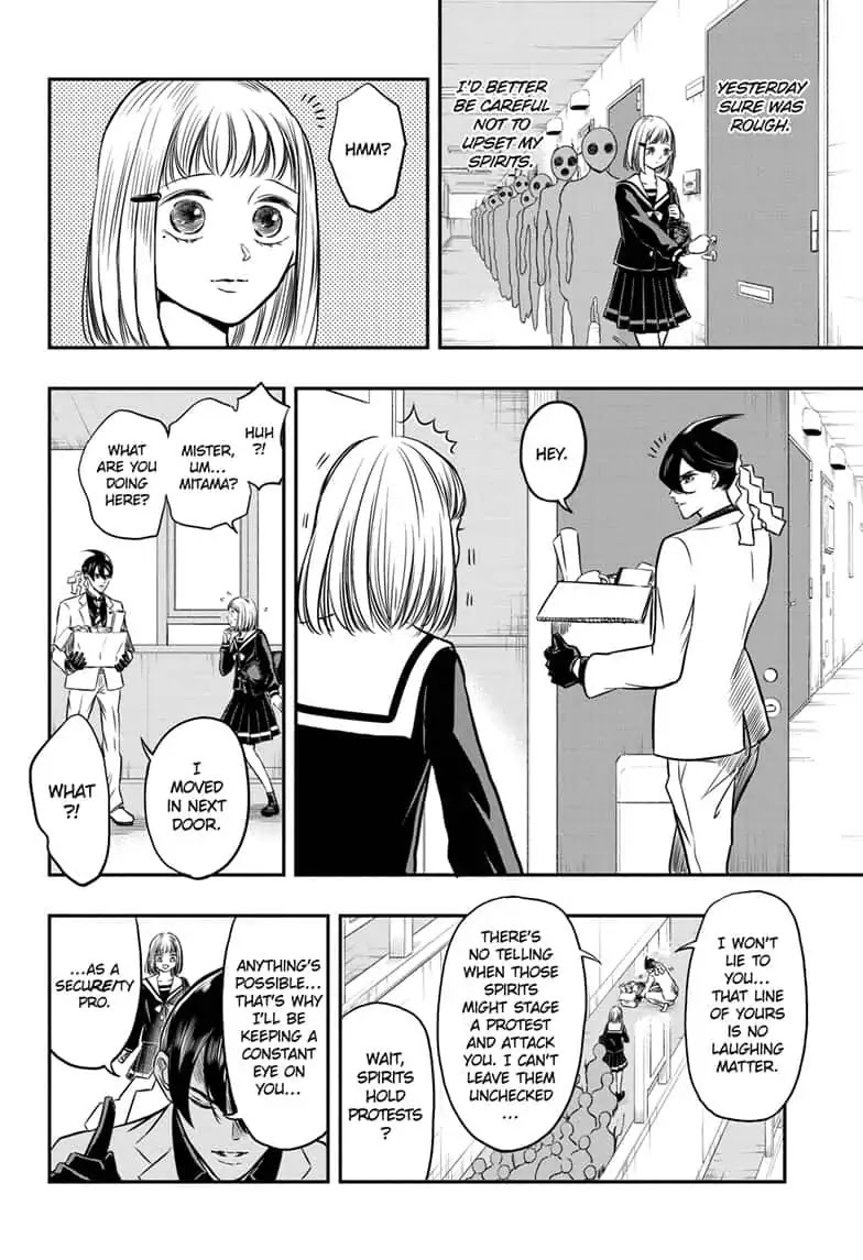 Mitama Security: Spirit Busters Chapter 1 page 38 - Chapter 1: code 1/ The Man Called Joh Mitama