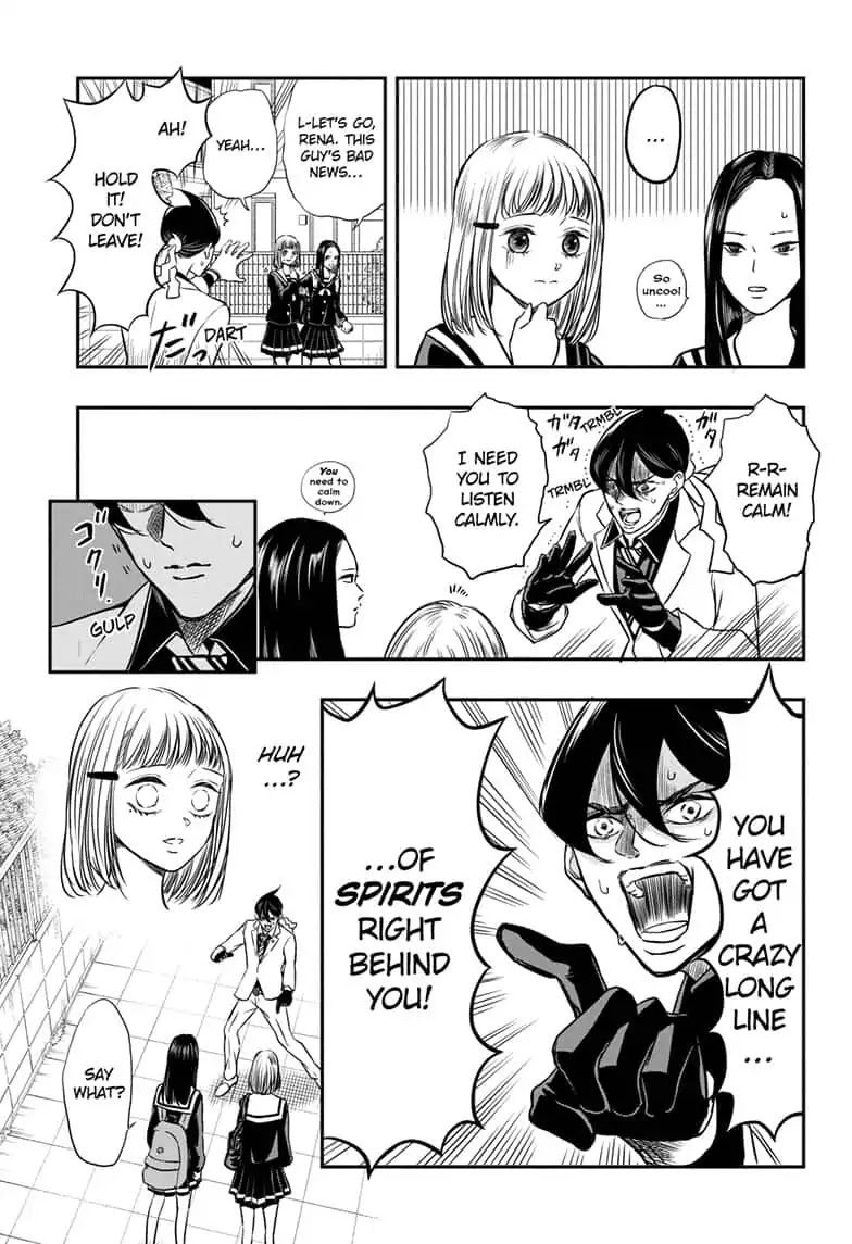 Mitama Security: Spirit Busters Chapter 1 page 9 - Chapter 1: code 1/ The Man Called Joh Mitama