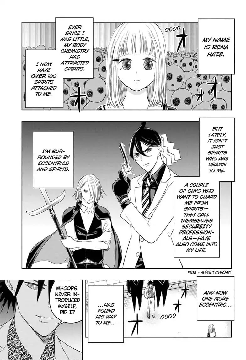 Mitama Security: Spirit Busters Chapter 10 page 1 - Chapter 10: code 10/ JANCA