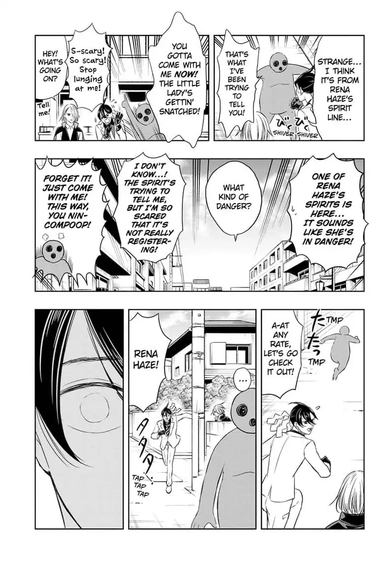 Mitama Security: Spirit Busters Chapter 10 page 11 - Chapter 10: code 10/ JANCA