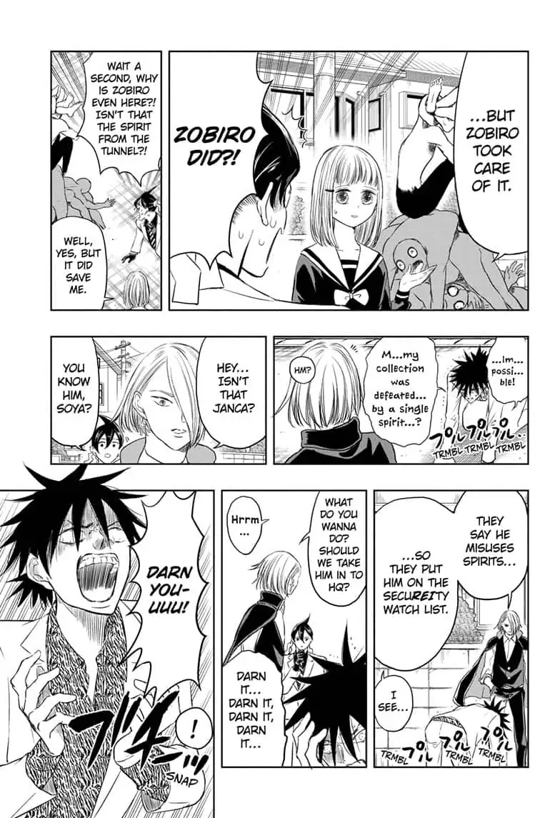 Mitama Security: Spirit Busters Chapter 10 page 13 - Chapter 10: code 10/ JANCA