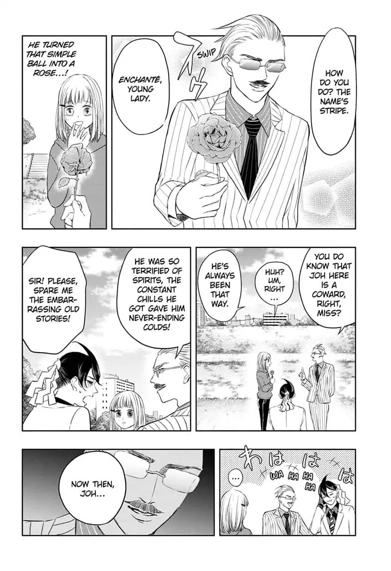 Mitama Security: Spirit Busters Chapter 11 page 10 - Chapter 11: code 11/His Master Wears Stripes