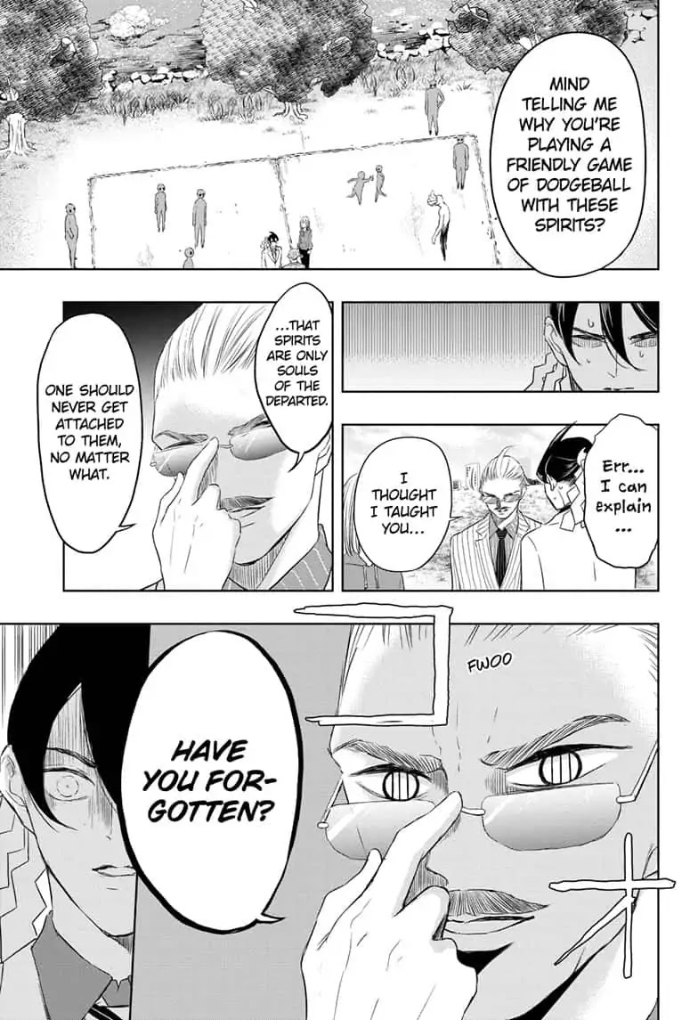 Mitama Security: Spirit Busters Chapter 11 page 11 - Chapter 11: code 11/His Master Wears Stripes