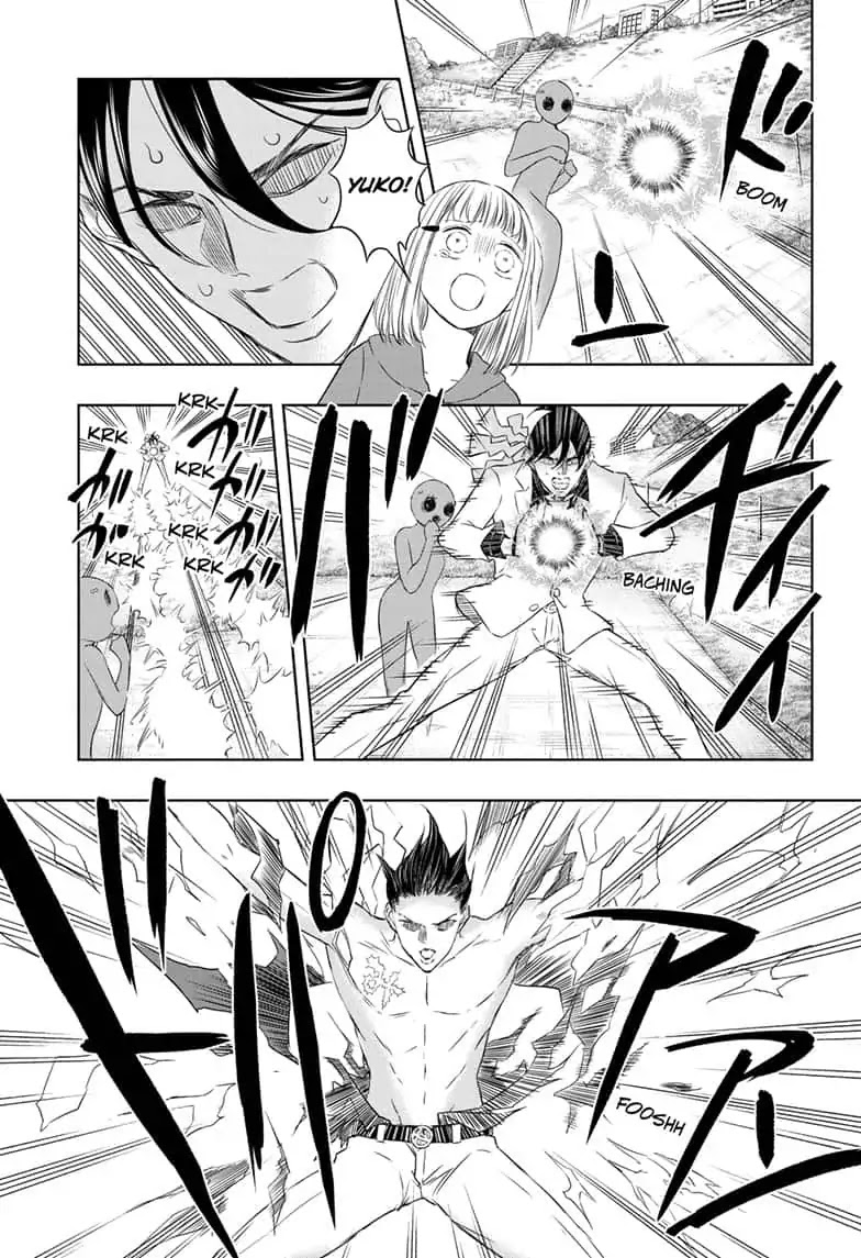 Mitama Security: Spirit Busters Chapter 11 page 15 - Chapter 11: code 11/His Master Wears Stripes