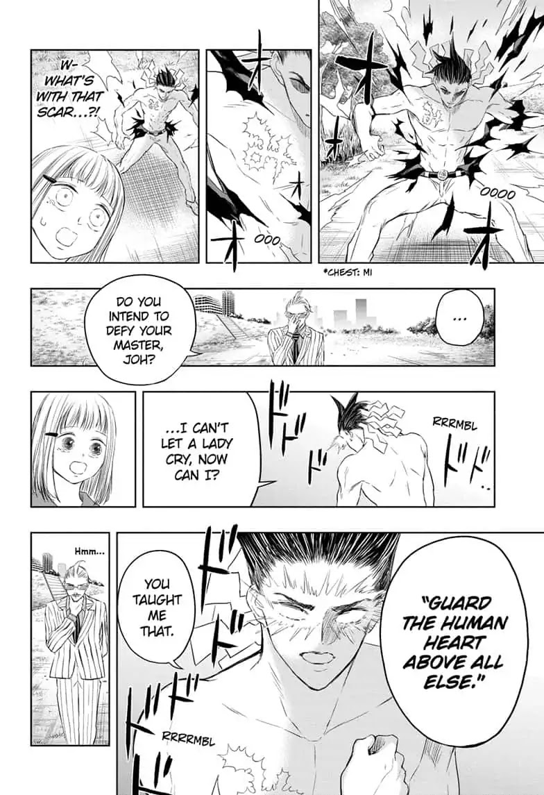 Mitama Security: Spirit Busters Chapter 11 page 16 - Chapter 11: code 11/His Master Wears Stripes
