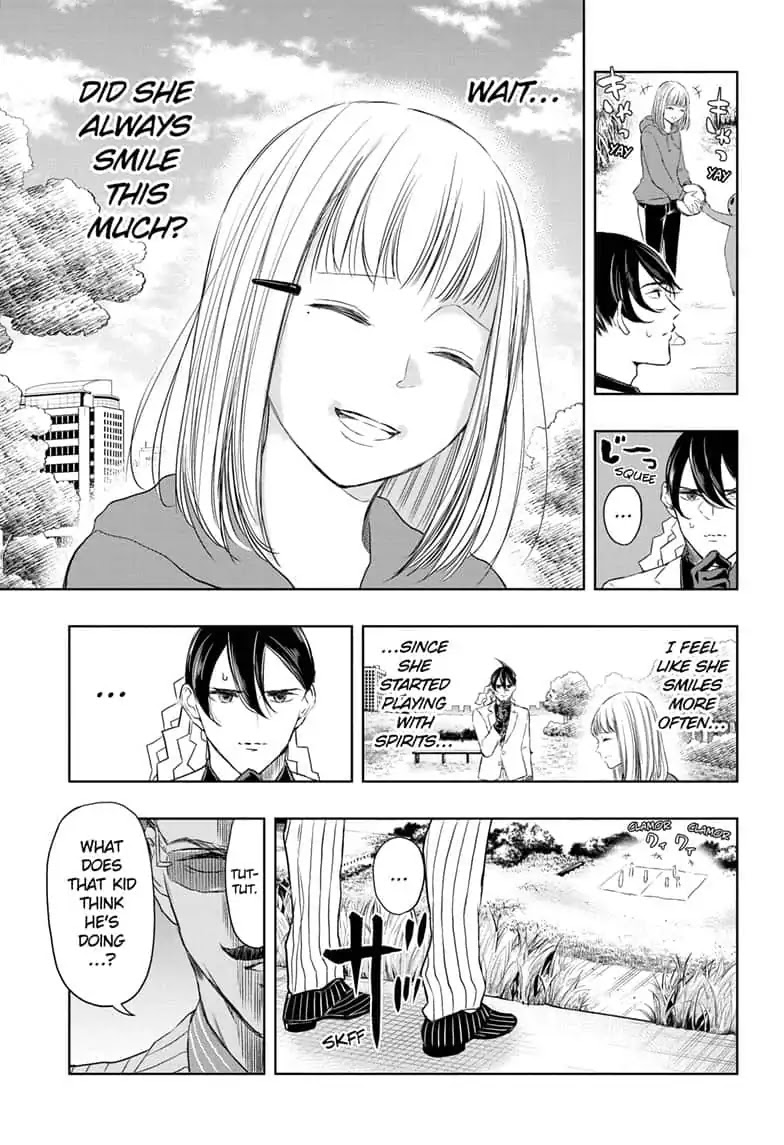 Mitama Security: Spirit Busters Chapter 11 page 5 - Chapter 11: code 11/His Master Wears Stripes