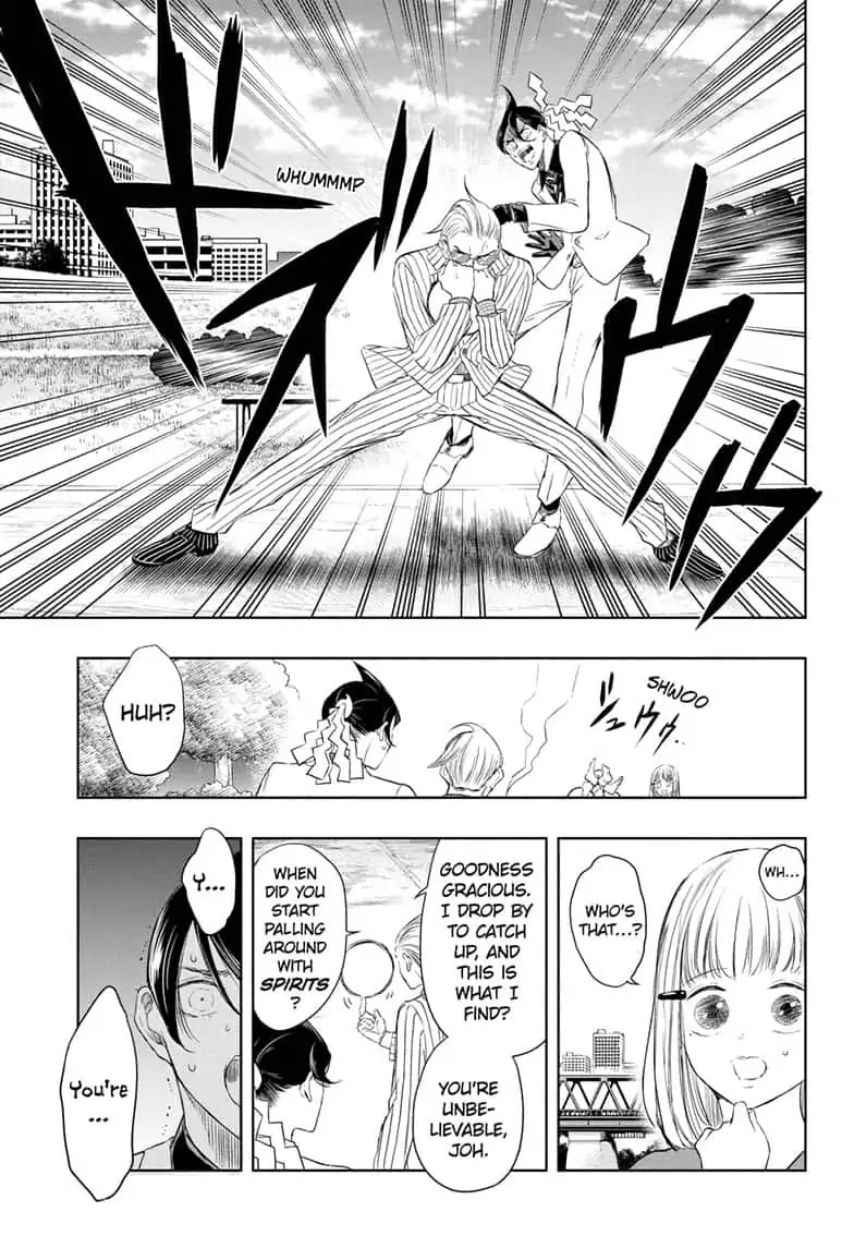 Mitama Security: Spirit Busters Chapter 11 page 7 - Chapter 11: code 11/His Master Wears Stripes