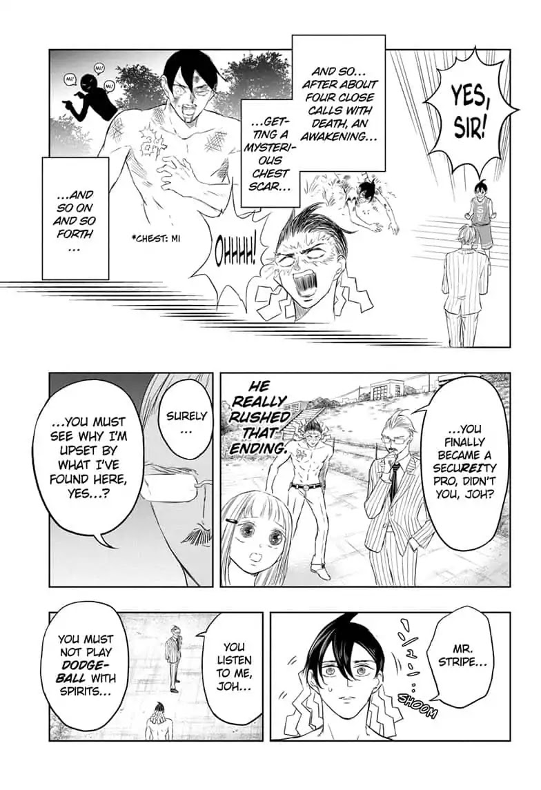 Mitama Security: Spirit Busters Chapter 12 page 15 - Chapter 12: code 12/ Roots
