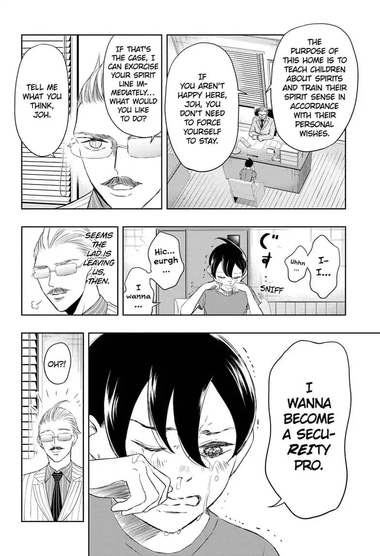 Mitama Security: Spirit Busters Chapter 12 page 6 - Chapter 12: code 12/ Roots
