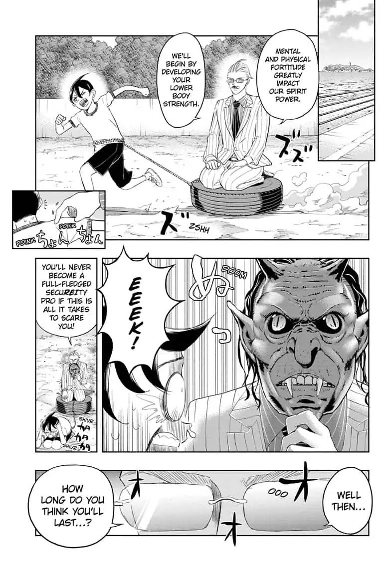 Mitama Security: Spirit Busters Chapter 12 page 9 - Chapter 12: code 12/ Roots