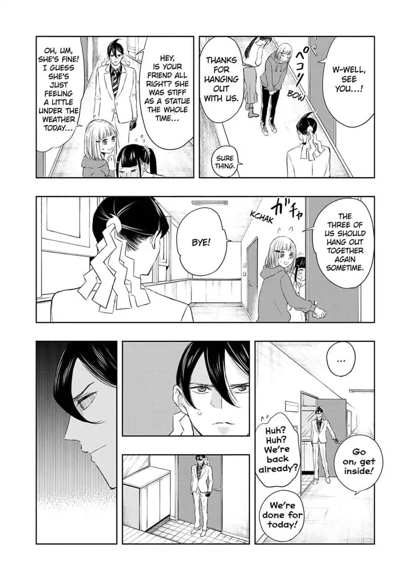 Mitama Security: Spirit Busters Chapter 13 page 15 - Chapter 13: code 13/ Love and REIjection