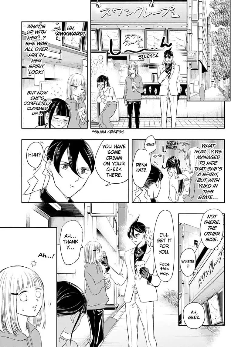 Mitama Security: Spirit Busters Chapter 13 page 9 - Chapter 13: code 13/ Love and REIjection