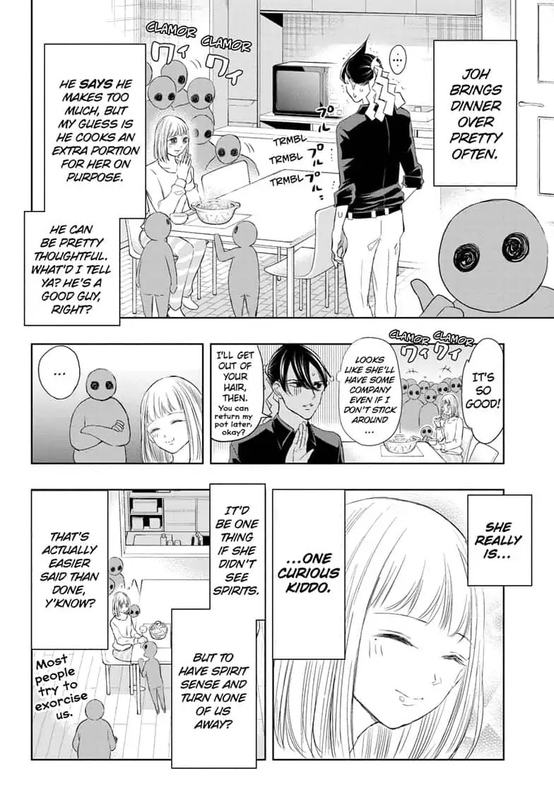 Mitama Security: Spirit Busters Chapter 14 page 12 - Chapter 14: code 14/ A Day in the Life of Rena Haze, Explained!