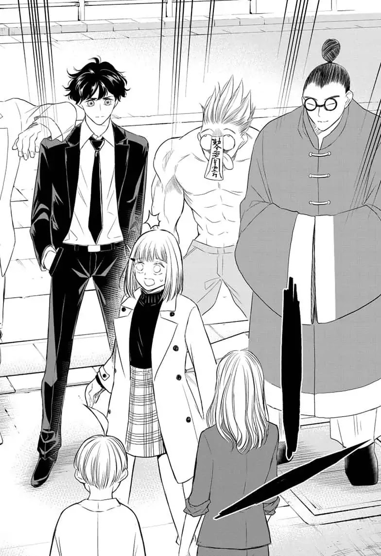 Mitama Security: Spirit Busters Chapter 17 page 10 - Chapter 17: code 17 / The Lost Little Boy