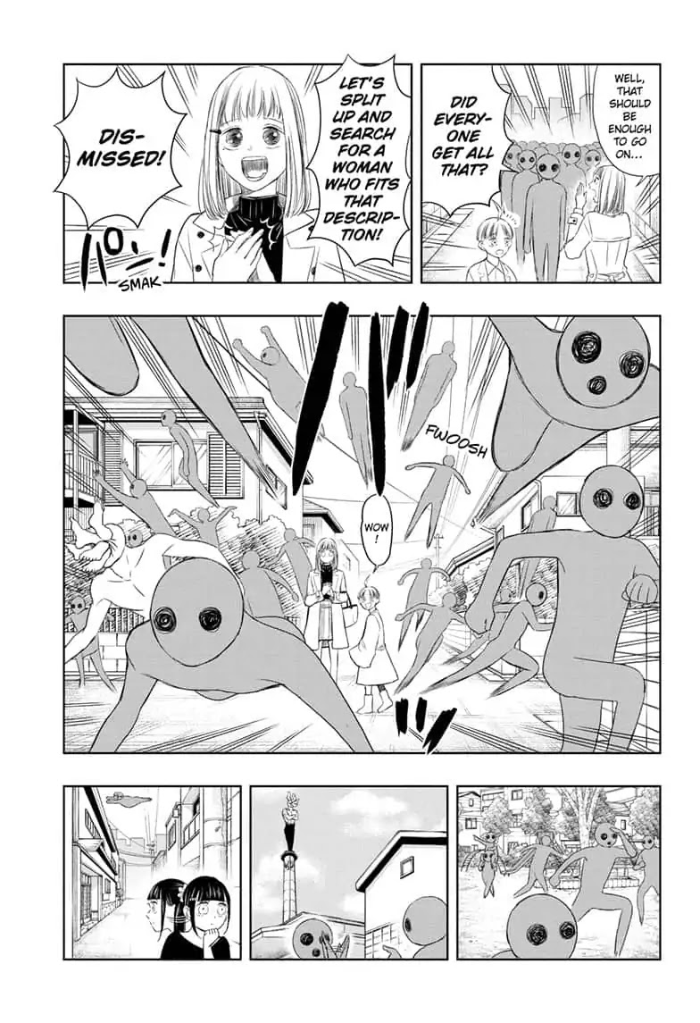 Mitama Security: Spirit Busters Chapter 17 page 7 - Chapter 17: code 17 / The Lost Little Boy