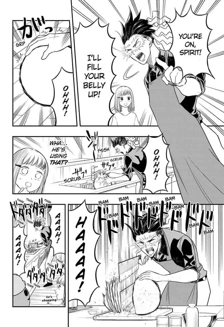 Mitama Security: Spirit Busters Chapter 3 page 10 - Chapter 3: code 3/ cooking