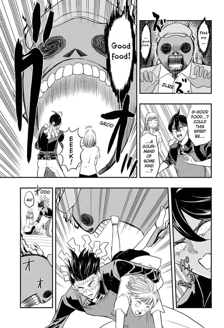Mitama Security: Spirit Busters Chapter 3 page 9 - Chapter 3: code 3/ cooking