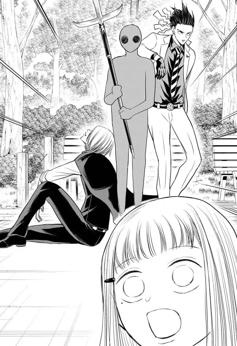 Mitama Security: Spirit Busters Chapter 4 page 14 - Chapter 4: code 4/ His Classmate Is a Spear Wielder