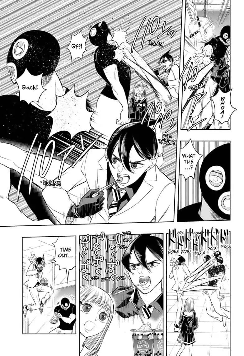 Mitama Security: Spirit Busters Chapter 6 page 15 - Chapter 6: Code 6/ Tempting Tapioca