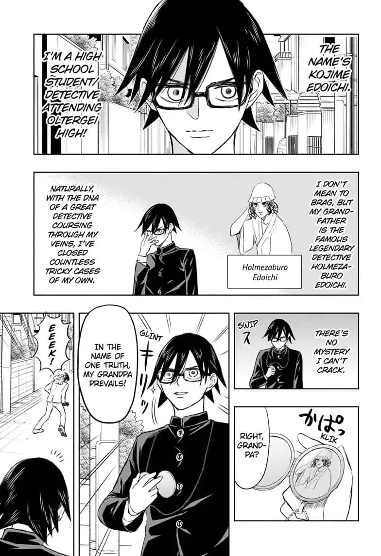 Mitama Security: Spirit Busters Chapter 7 page 1 - Chapter 7: code 7/ Great Detective Kojime