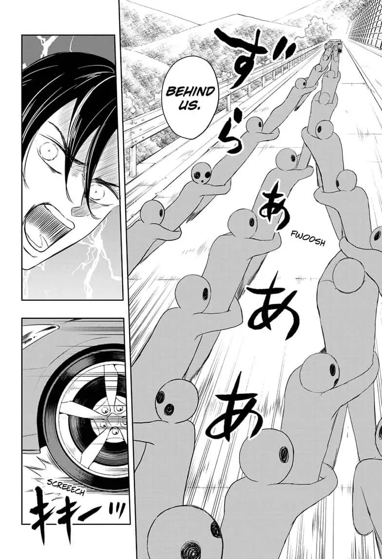 Mitama Security: Spirit Busters Chapter 8 page 12 - Chapter 8: code 8/ Grow, Terror, Grow!