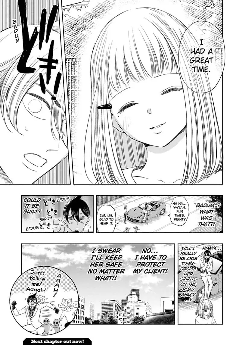 Mitama Security: Spirit Busters Chapter 8 page 17 - Chapter 8: code 8/ Grow, Terror, Grow!