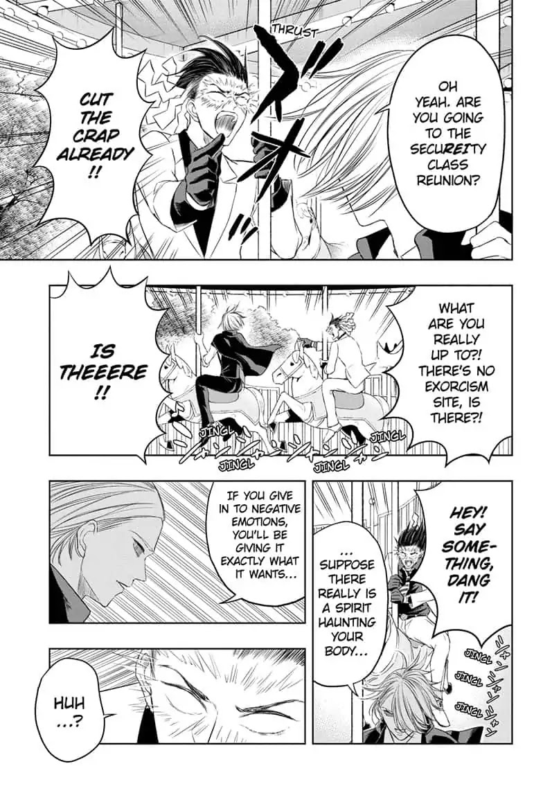 Mitama Security: Spirit Busters Chapter 9 page 11 - Chapter 9: code 9/ To the Exorcism Site
