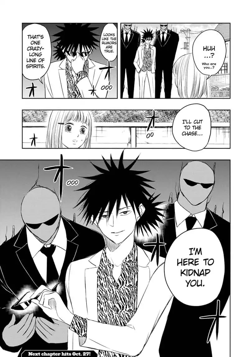 Mitama Security: Spirit Busters Chapter 9 page 17 - Chapter 9: code 9/ To the Exorcism Site