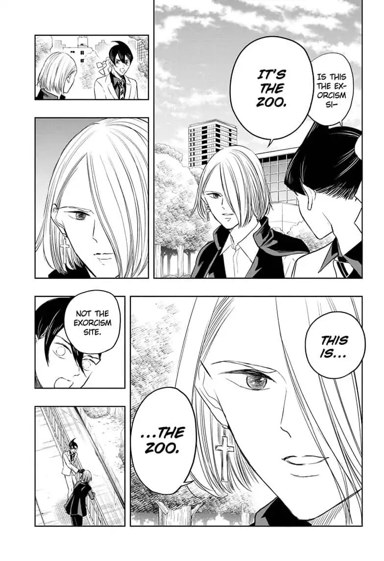 Mitama Security: Spirit Busters Chapter 9 page 7 - Chapter 9: code 9/ To the Exorcism Site