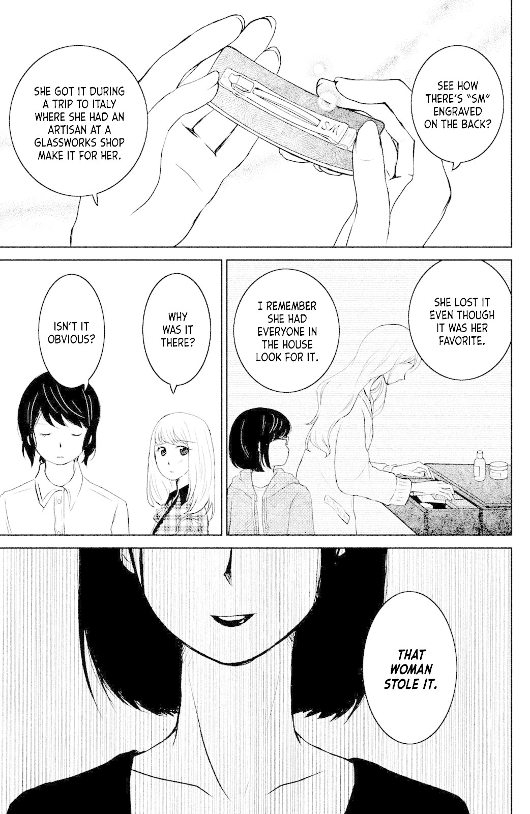 Mitarai-ke, Enjou suru Chapter 1 page 37 - Chapter 1: Barrette