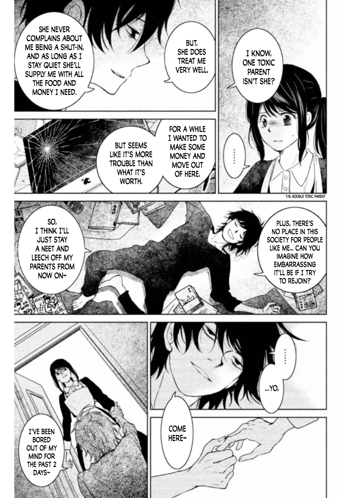 Mitarai-ke, Enjou suru Chapter 14 page 15 - Chapter 14: Fighter