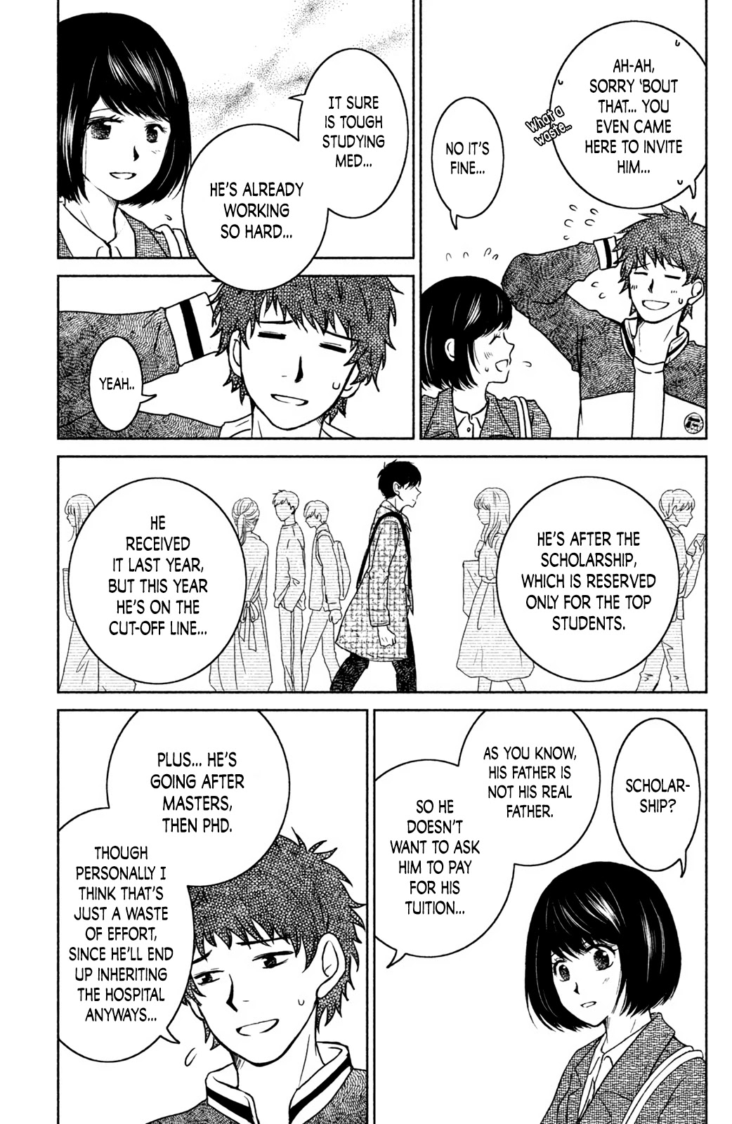 Mitarai-ke, Enjou suru Chapter 15 page 18 - Chapter 15: Wavering