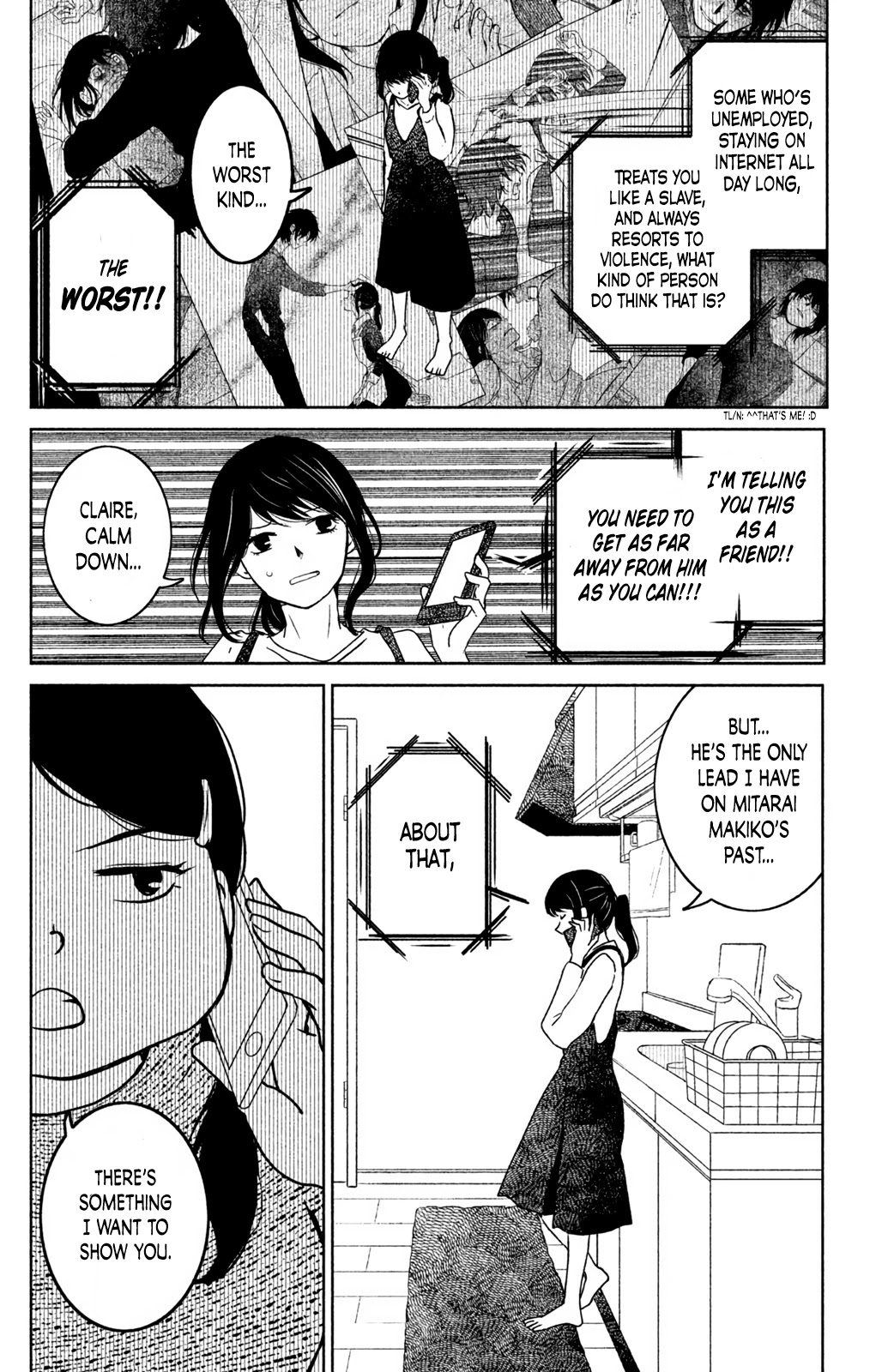 Mitarai-ke, Enjou suru Chapter 15 page 27 - Chapter 15: Wavering