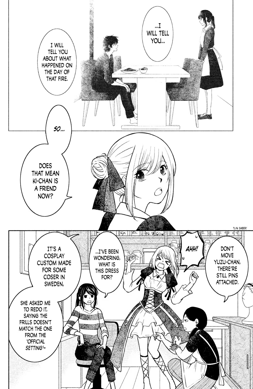Mitarai-ke, Enjou suru Chapter 15 page 3 - Chapter 15: Wavering