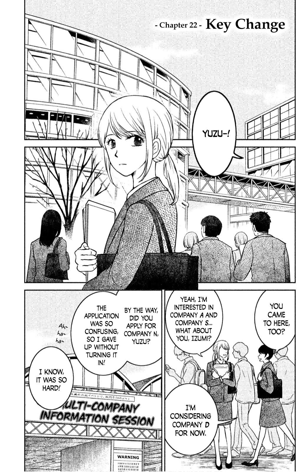 Mitarai-ke, Enjou suru Chapter 22 page 1 - Chapter 22: Key Change