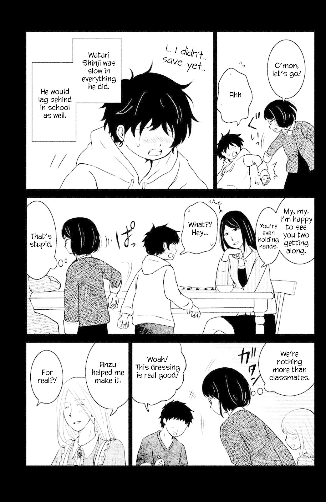 Mitarai-ke, Enjou suru Chapter 3 page 13 - Chapter 3: Salad Sandwich