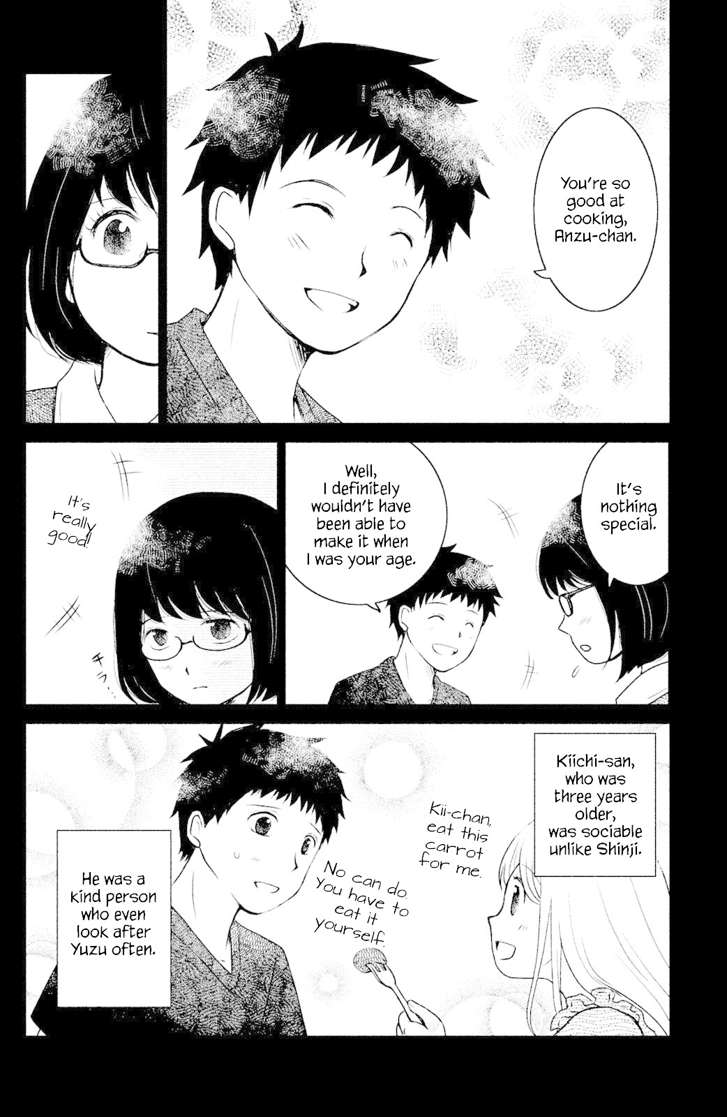 Mitarai-ke, Enjou suru Chapter 3 page 14 - Chapter 3: Salad Sandwich