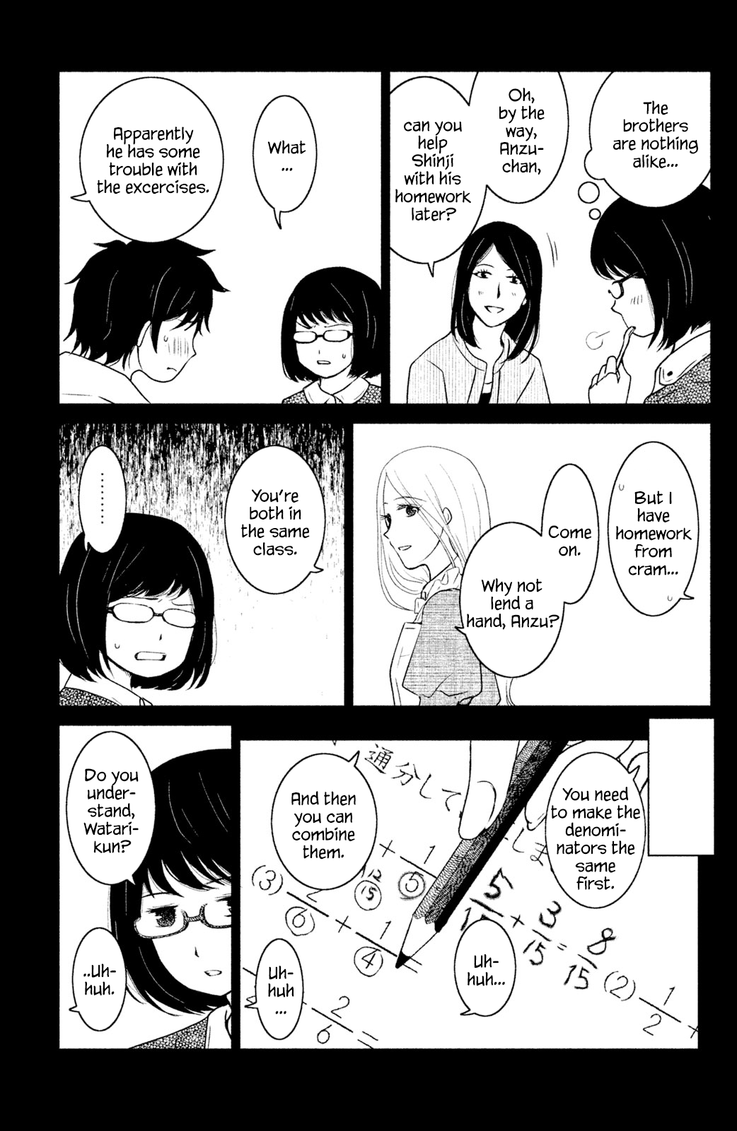Mitarai-ke, Enjou suru Chapter 3 page 15 - Chapter 3: Salad Sandwich